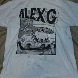 Alex G Dog Car T-shirt